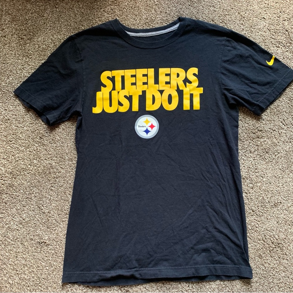 Nike Pittsburgh Steelers Just Do It T-Shirt Small